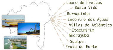 Busca por Região Search by Region